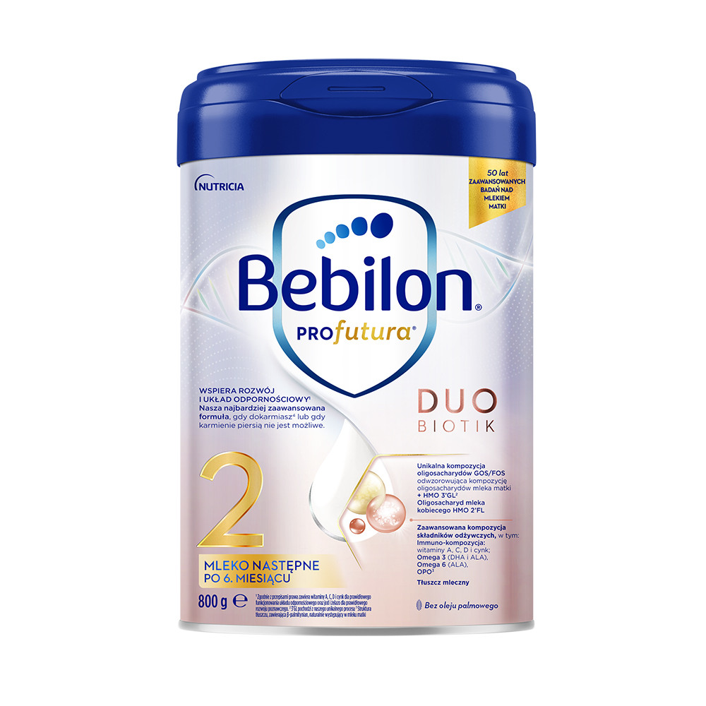 Bebilon Profutura DUO BIOTIK 2 – mleko następne po 6. miesiącu życia (800 g)