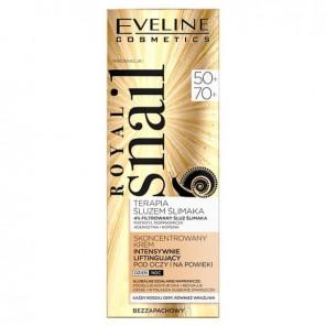 Krem pod oczy i na powieki Eveline Royal Snail, liftingujący, 50+ 70+, 20 ml - zdjęcie produktu