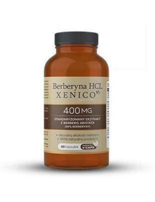 Berberyna HCL, kapsułki, 60 szt.