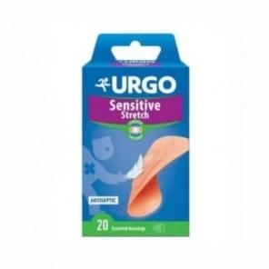 Urgo Sensitive Stretch, plaster antybakteryjny, 20 szt. - zdjęcie produktu