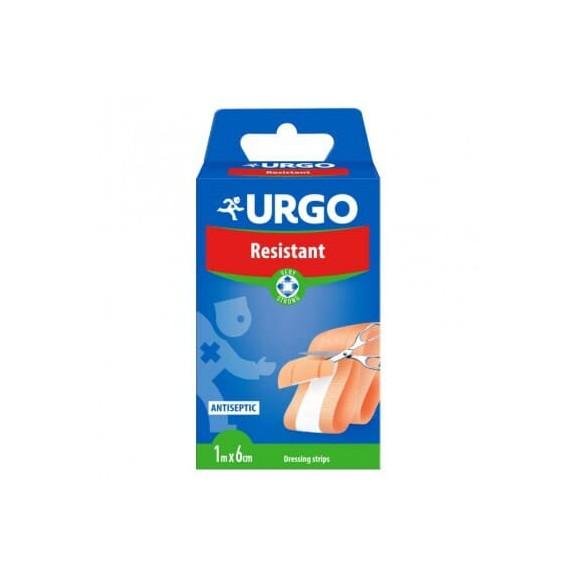 Urgo Resistant, plaster opatrunkowy antyseptyczny, 1 m x 6 cm, 1 szt. Urgo Resistant, plaster opatrunkowy antyseptyczny, 1 m x 6 cm, 1 szt. - zdjęcie produktu