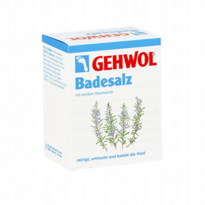 Gehwol Badesaltz, sól do kąpieli z rozmarynem, 10 x 25 g - zdjęcie produktu