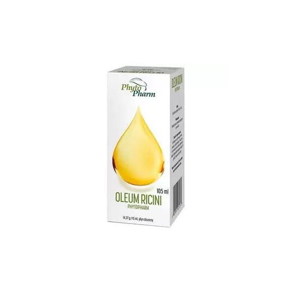 Oleum Ricini Phytopharm, płyn doustny, 105 ml Oleum Ricini Phytopharm, płyn doustny, 105 ml - zdjęcie produktu