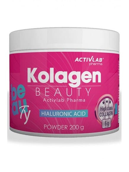 Activlab Pharma Kolagen Beauty, malina-truskawka, 200 g