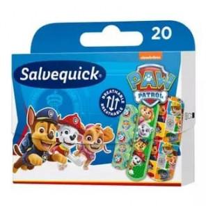 Salvequick, plastry dla dzieci, wodoodporne, Psi Patrol, 20 szt. - zdjęcie produktu