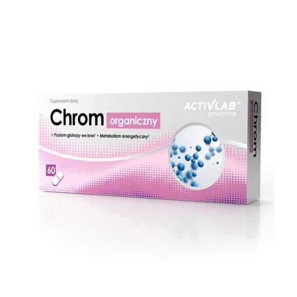 Activlab Chrom Organiczny, kapsułki, 60 szt. Activlab Chrom Organiczny, kapsułki, 60 szt. - zdjęcie produktu