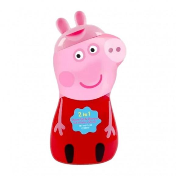 Air-Val Szampon do włosów-Żel pod prysznic 400ml Peppa Pig – dla dzieci - zdjęcie produktu