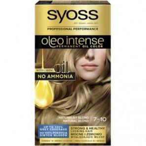 Farba do włosów Syoss Oleo Intense, Naturalny Blond 7-10, 1 szt. - zdjęcie produktu
