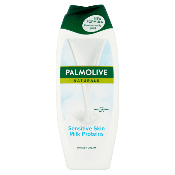 Palmolive Naturals, kremowy żel pod prysznic, milk proteins, 500 ml Palmolive Naturals, kremowy żel pod prysznic, milk proteins, 500 ml - zdjęcie produktu