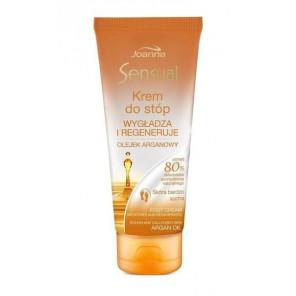 Joanna Sensual, krem do stóp regenerujący z olejkiem arganowym, 100 g - zdjęcie produktu