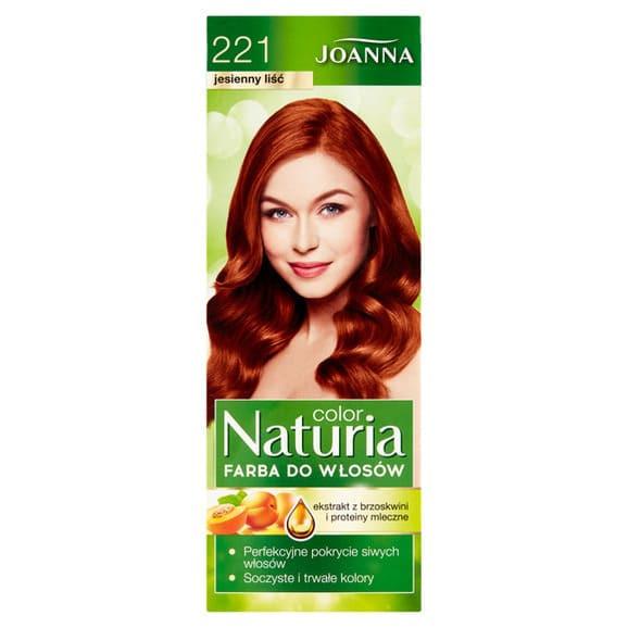 Farba do włosów Joanna Naturia, 221 Jesienny Liść, 1 szt. Farba do włosów Joanna Naturia, 221 Jesienny Liść, 1 szt. - zdjęcie produktu