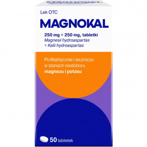 MagnoKal Asparaginian, tabletki, 50 szt. - zdjęcie produktu