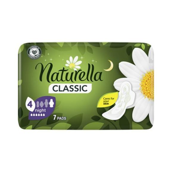 Podpaski ze skrzydełkami, Naturella Classic Night, 7 szt. Podpaski ze skrzydełkami, Naturella Classic Night, 7 szt. - zdjęcie produktu