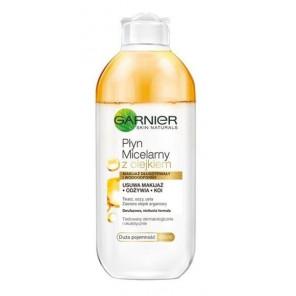 Płyn micelarny z olejkiem arganowym Garnier, dwufazowy, 400 ml - zdjęcie produktu