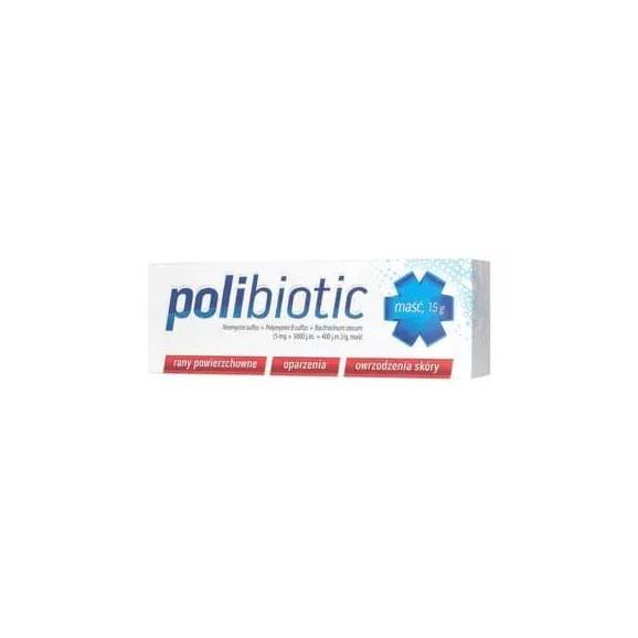 Polibiotic, maść, 15 g Polibiotic, maść, 15 g - zdjęcie produktu