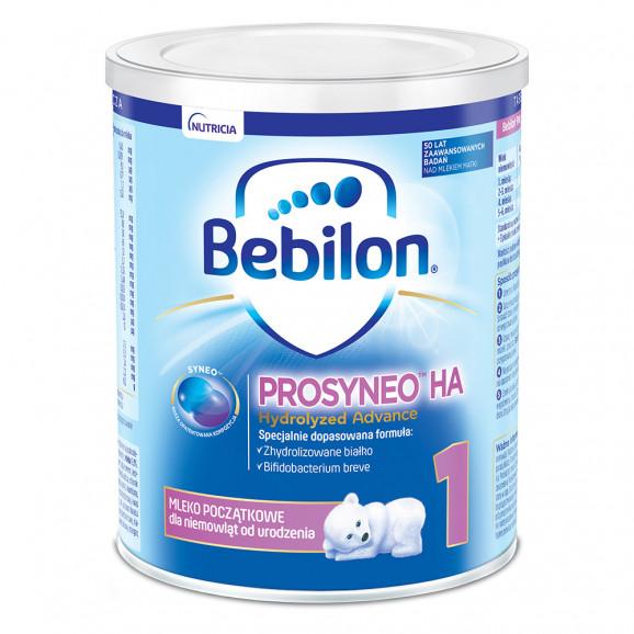 Bebilon Prosyneo HA Hydrolyzed Advance 1, mleko początkowe, od urodzenia, 400 g Bebilon Prosyneo HA Hydrolyzed Advance 1, mleko początkowe, od urodzenia, 400 g - zdjęcie produktu