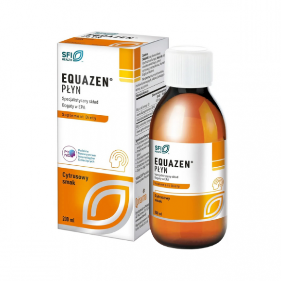 Equazen płyn, smak cytrusowy, 200 ml Equazen płyn, smak cytrusowy, 200 ml - zdjęcie produktu