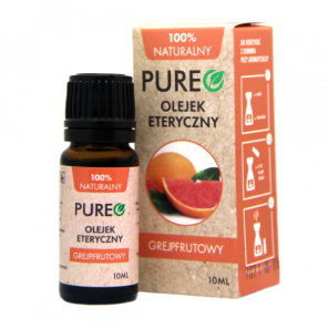 Pureo, olejek eteryczny grejpfrutowy, 10 ml - zdjęcie produktu