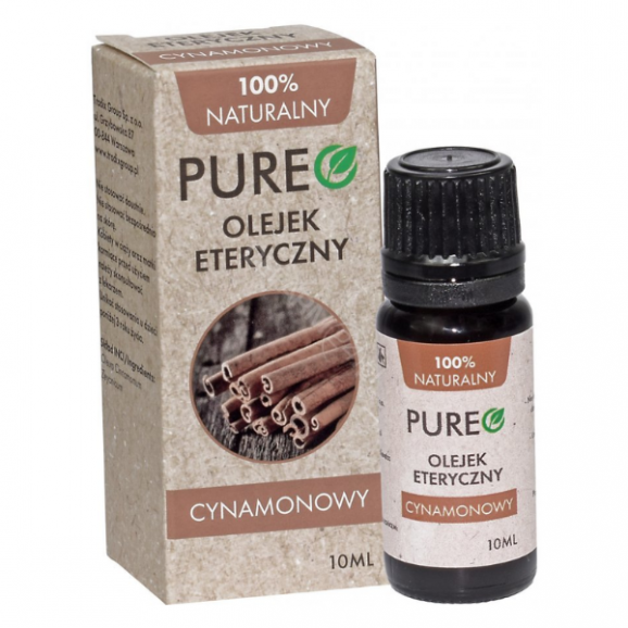 Pureo, olejek eteryczny cynamonowy, 10 ml Pureo, olejek eteryczny cynamonowy, 10 ml - zdjęcie produktu