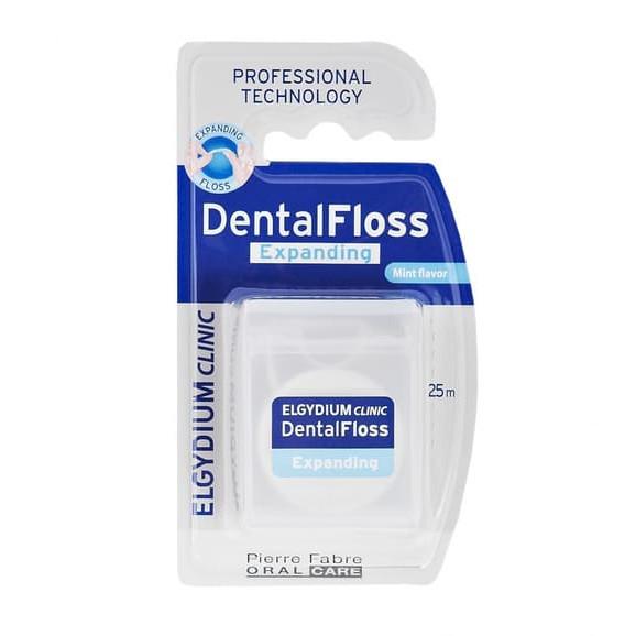 Elgydium Clinic, nić dentystyczna, pęczniejąca miętowa, 25 m, 1 szt. Elgydium Clinic, nić dentystyczna, pęczniejąca miętowa, 25 m, 1 szt. - zdjęcie produktu