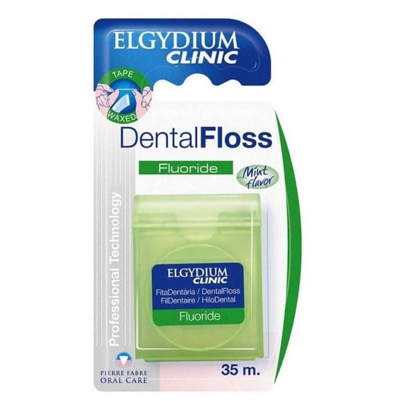 Elgydium Clinic, nić dentystyczna, orzeźwiająca mięta, 35 m, 1 szt. Elgydium Clinic, nić dentystyczna, orzeźwiająca mięta, 35 m, 1 szt. - zdjęcie produktu