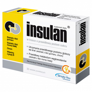 Insulan, tabletki powlekane, 30 szt. - zdjęcie produktu