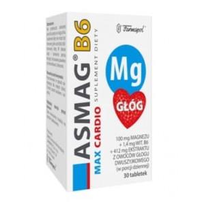 Asmag B6 Max Cardio, tabletki, 30 szt. - zdjęcie produktu