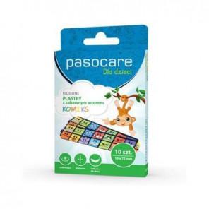 Pasocare KIDS LINE dla dzieci Motyw Buźki, plastry, 10 szt. - zdjęcie produktu