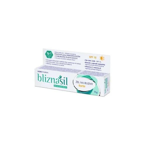 Bliznasil, żel do leczenia blizn forte, 15 g Bliznasil, żel do leczenia blizn forte, 15 g - zdjęcie produktu