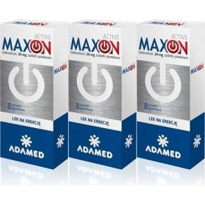 Maxon Active, 25 mg, tabletki powlekane, 24 szt. - zdjęcie produktu