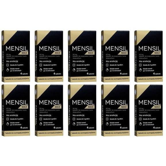 Mensil Max 50 mg, tabletki do żucia, 40 szt. Mensil Max 50 mg, tabletki do żucia, 40 szt. - zdjęcie produktu