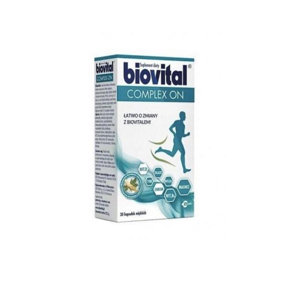 Biovital Complex ON, kapsułki, 30 szt. Biovital Complex ON, kapsułki, 30 szt. - zdjęcie produktu