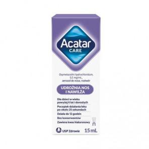 Acatar Care, aerozol do nosa, 15 ml - zdjęcie produktu