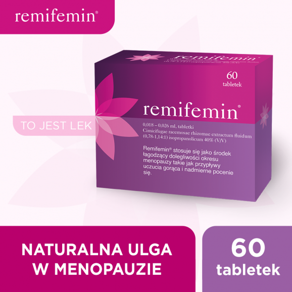Remifemin, tabletki, 60 szt. - zdjęcie produktu