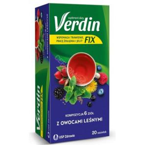 Verdin fix z owocami leśnymi, saszetki, 20 szt. - zdjęcie produktu
