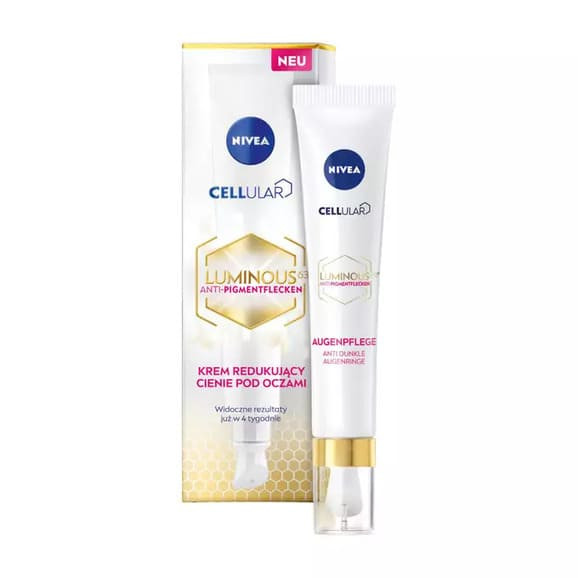 Nivea Cellular Luminous 630, krem redukujący cienie pod oczami, 15 ml