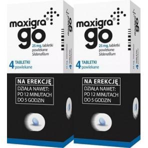 Maxigra Go, 25 mg, tabletki powlekane, 8 szt. - zdjęcie produktu