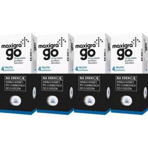 Maxigra Go, 25 mg, tabletki powlekane, 16 szt. - zdjęcie produktu