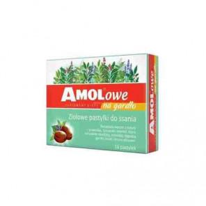 Amolowe na gardło, pastylki do ssania, ziołowe, 16 szt. - zdjęcie produktu
