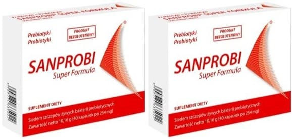 Sanprobi Super Formuła, kapsułki, 80 szt.