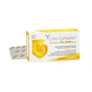 Lino Complex, witamina D3 2000 j.m., kapsułki, 60 szt. - zdjęcie produktu