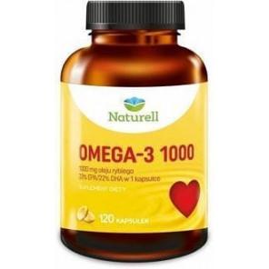 Naturell Omega-3 1000, kapsułki, 120 szt. - zdjęcie produktu