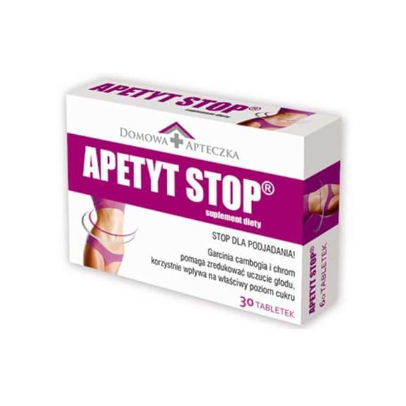 Apetyt Stop Domowa Apteczka, tabletki, 30 szt. Apetyt Stop Domowa Apteczka, tabletki, 30 szt. - zdjęcie produktu
