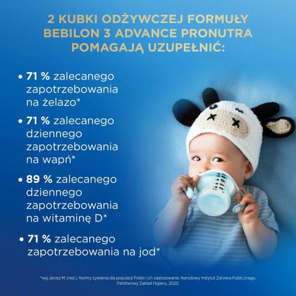 Bebilon Advance 3, proszek, 1000 g - zdjęcie produktu