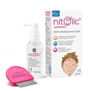 Pipi Nitolic przeciw wszawicy, spray + grzebień, 30 ml - zdjęcie produktu