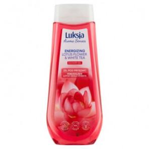 Luksja Aroma Senses, żel pod prysznic, pobudzający lotos i biała herbata, 500 ml - zdjęcie produktu