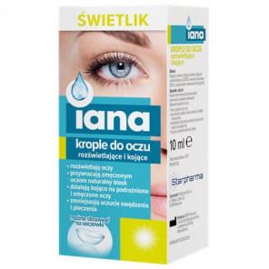 IANA ŚWIETLIK, Krople do oczu rozświetlające i kojące, 10 ml - zdjęcie produktu