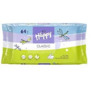Bella Baby Happy Classic, chusteczki z witaminą E, 64 szt. - zdjęcie produktu