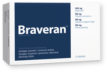 Braveran, tabletki, 8 szt.