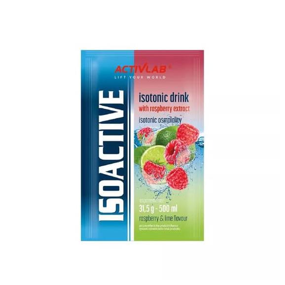 Activlab ISOACTIVE, Koncentrat napoju izotonicznego smak malina-limonka, 1 szt. Activlab ISOACTIVE, Koncentrat napoju izotonicznego smak malina-limonka, 1 szt. - zdjęcie produktu
